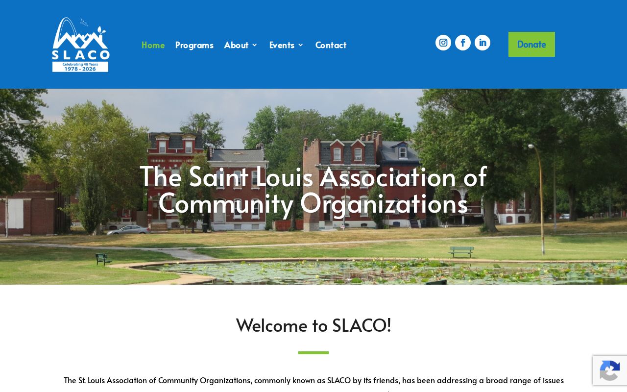 St. Louis neighbors reference to the SLACO community-organization resource