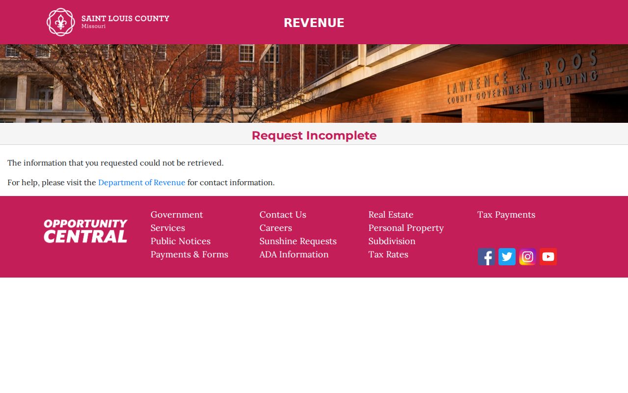 St. Louis residents directory Recorder of Deeds search route
